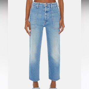 Mother Brand THE PATCH POCKET PRIVATE FLOOD FLAG ME DOWN Brand New